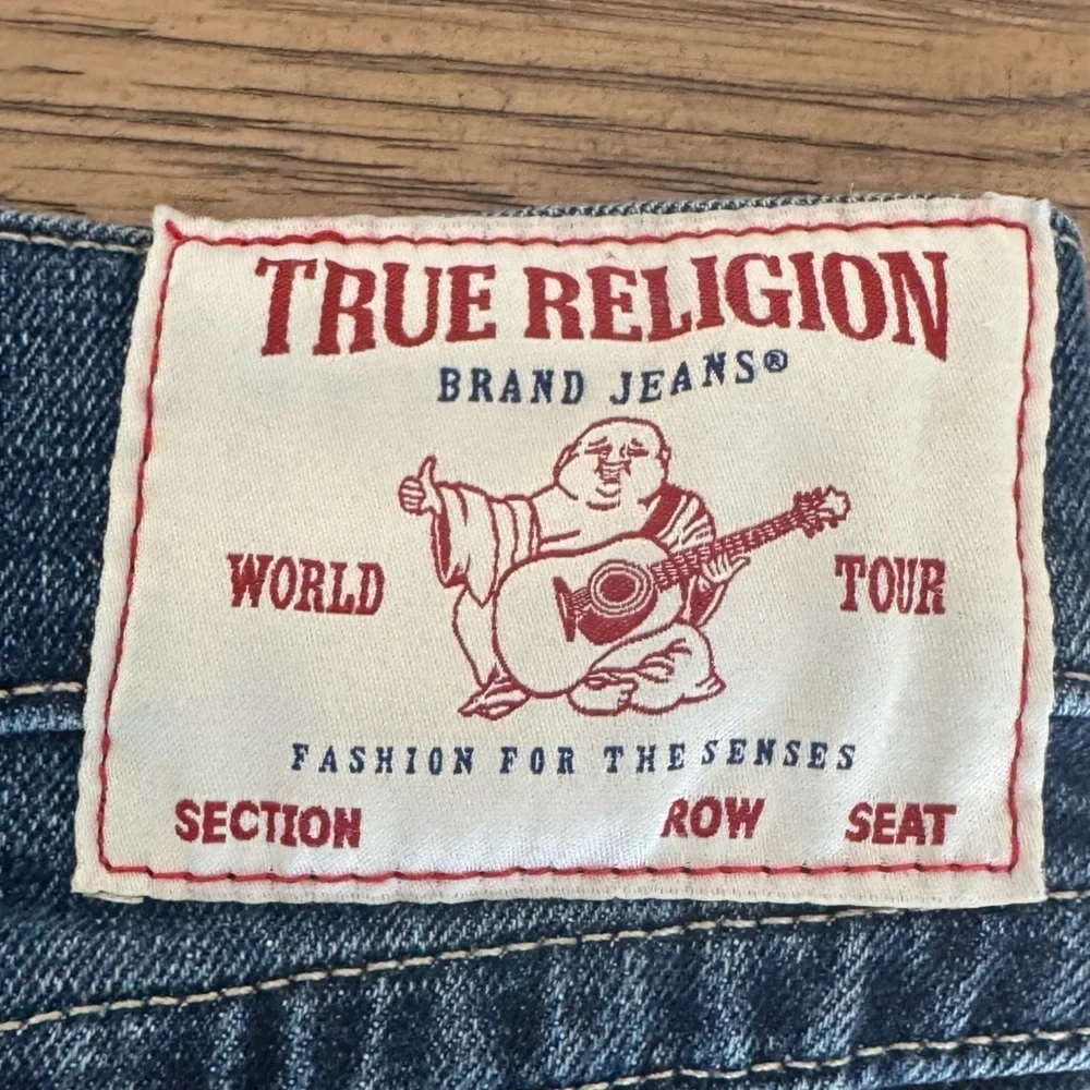 True Religion Men's Geno Relaxed Slim Denim Shorts Style 106115 42 Y2K 2000’s